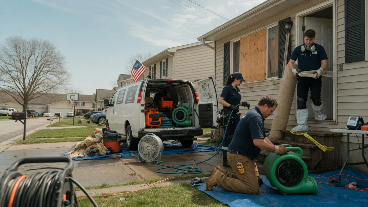 Water Damage Restoration in Tyaskin, MD near me